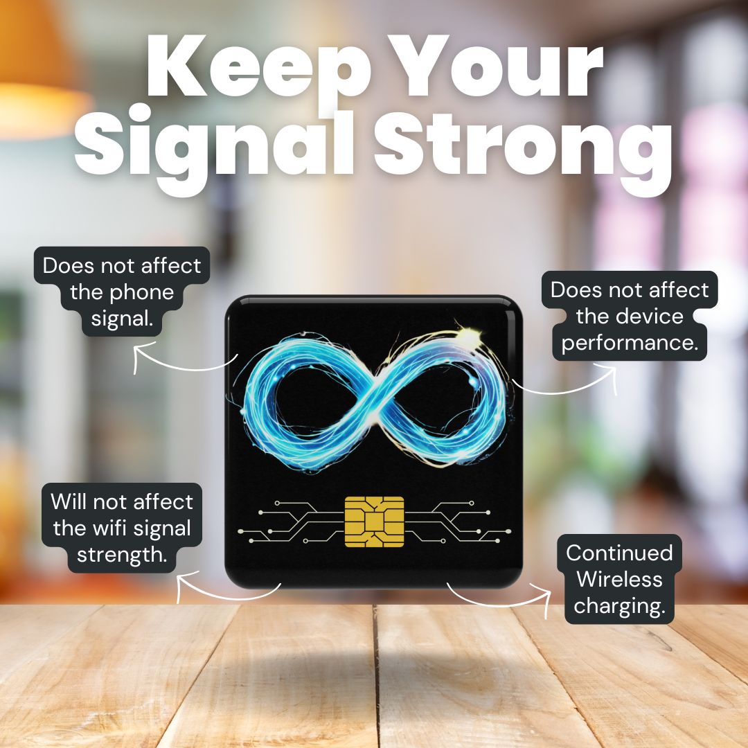 Optimal Prime Device Neutralizer Stickers - Shielding Stickers for Phones, Tablets, Laptops, and WiFi Devices | for Home and Office Protection | 12 Pack